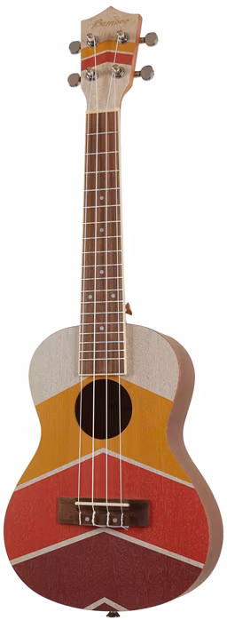 Bamboo U-23 Burning Sunrise-S - Akustische Ukulele