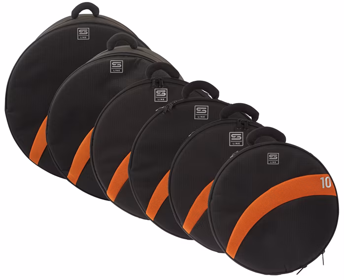 Stefy Line SET2 1000 Line Drum Set Bags - Case-Set für Schlagzeug