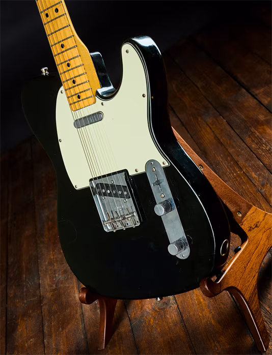 Fender 1978 Telecaster Black MN - E-Gitarre