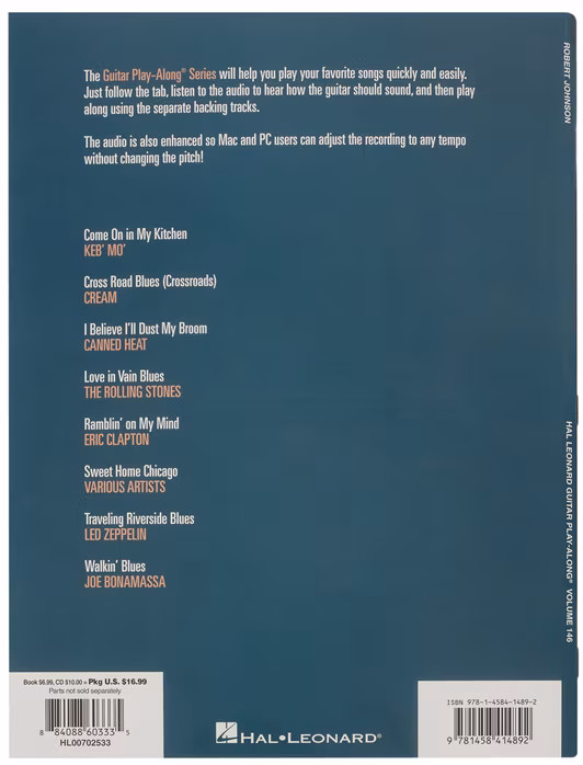 MS Guitar Play-Along: Robert Johnson - Gitarrenschule für Anfänger