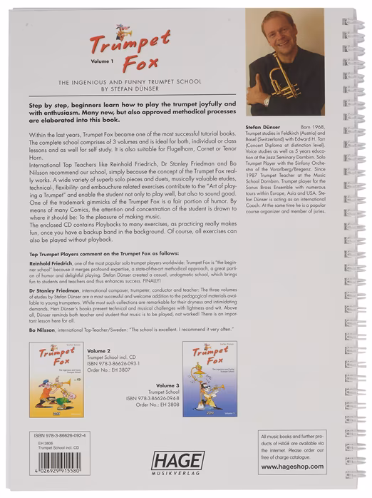 MS Trumpet Fox 1 - Trompeten-Schule für Anfänger