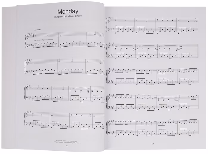 MS Ludovico Einaudi DIVENIRE SOLO PIANO - Klaviernoten
