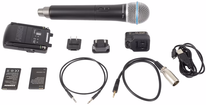 Samson Concert 88 Camera Handheld K - Wireless-Reportage-Set mit Mikrofon