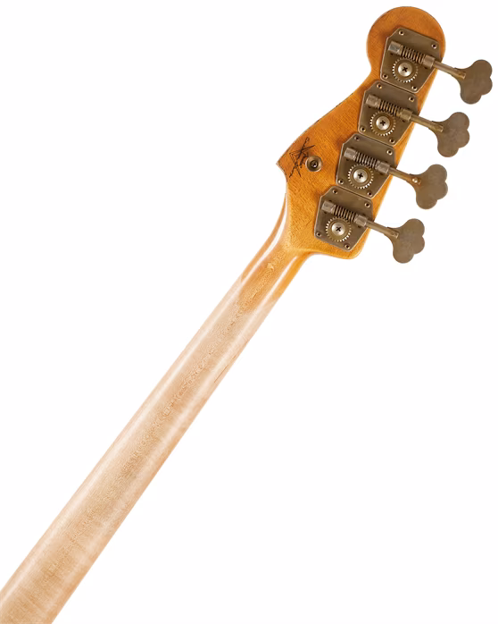 Fender Custom Shop 61 Jazz Bass Heavy Relic 3-Color Sunburst - E-Bass