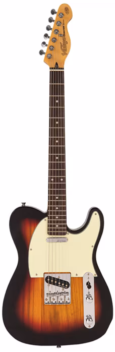 Vintage V20 Coaster Pack 3TS - E-Gitarre set