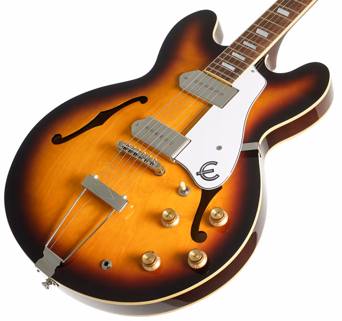 Epiphone Casino Vintage Sunburst - Semiakustische Gitarre