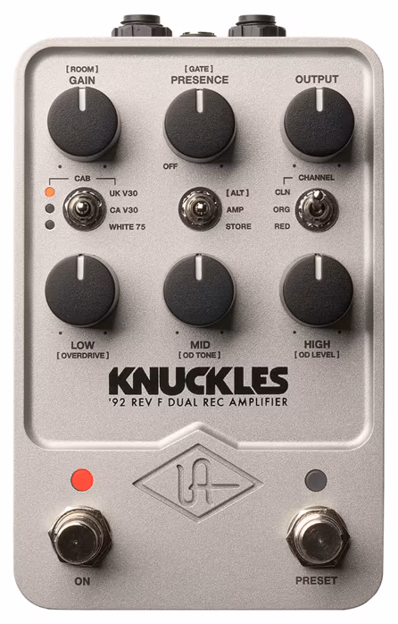 Universal Audio Knuckles '92 Rev F Dual Rec Amplifier - Amp Simulator