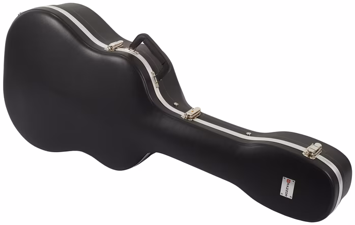 Razzor ABS Dreadnought Black - Koffer für akustische Gitarre