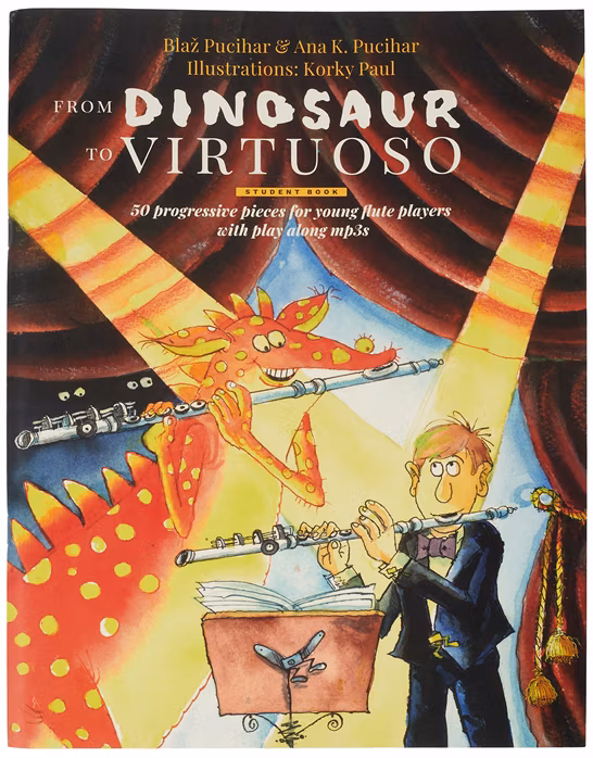 MS From Dinosaur To Virtuoso - Noten für Querflöte