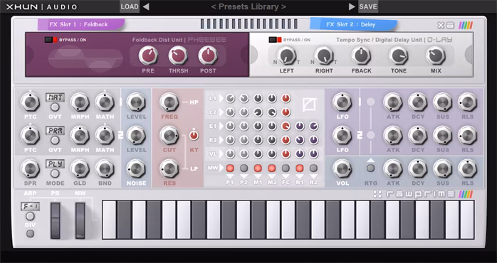 XHUN Audio RawPrime - Software