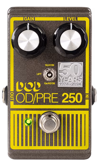 Digitech DOD OD/PRE 250 50th Anniversary (ausgepackt) - Gitarren-Effekt