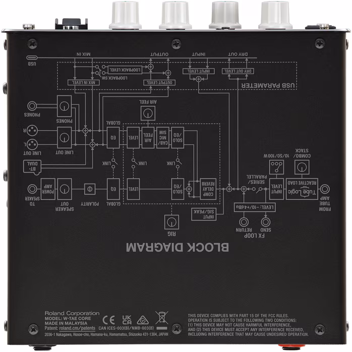 Boss W-TAE Core - Reaktive Load Box
