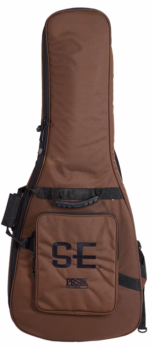 PRS SE Custom 24 Semi-Hollow Piezo Orange Tiger Smokeburst - Semiakustische Gitarre