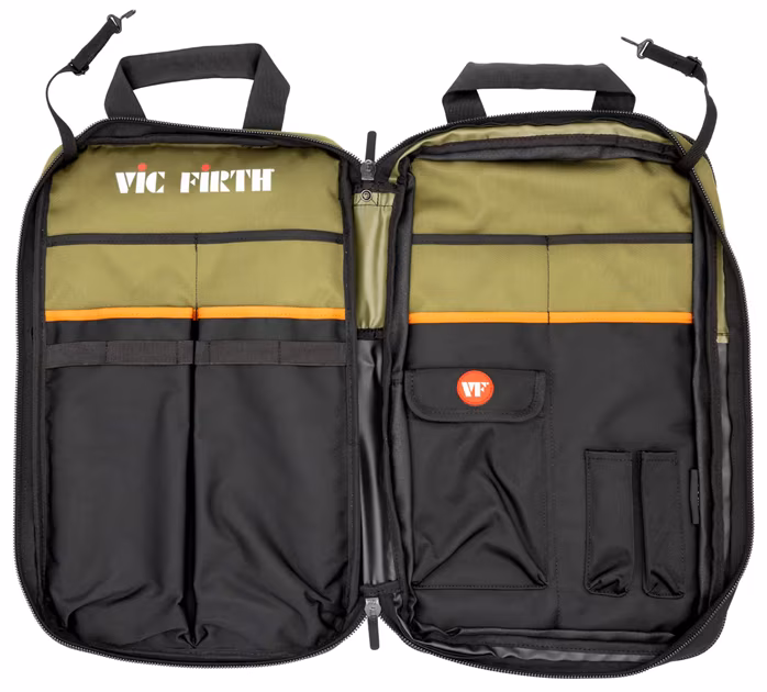 Vic Firth Professional Stick Bag GRN/BLK - Case für Drumsticks