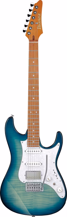 Ibanez AZ22S1F Transparent Turquoise Burst - E-Gitarre