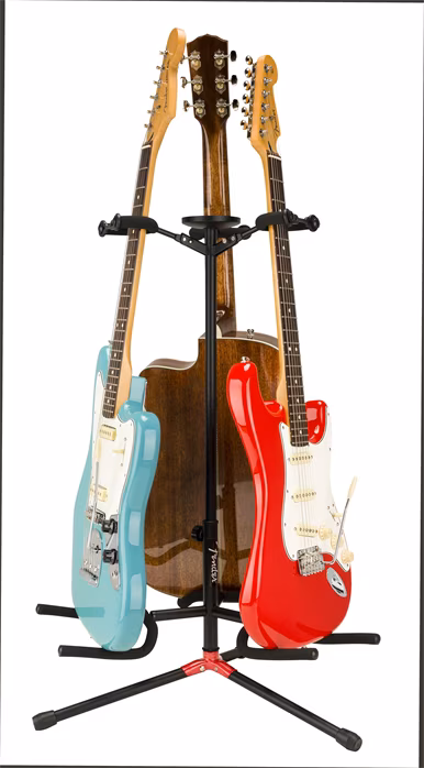 Fender Adjustable Triple Cradle Guitar Stand - Ständer für mehrere Instrumente