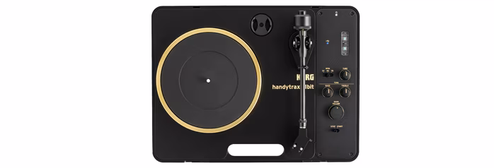 Korg Handytraxx 1bit - DJ Plattenspieler mit Riemenantrieb