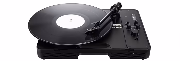 Korg Handytraxx Tube J - DJ Plattenspieler mit Riemenantrieb