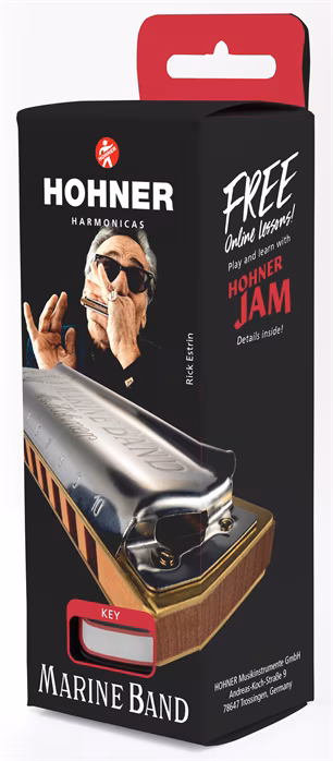 Hohner Marine Band 1896 B-major - Mundharmonika
