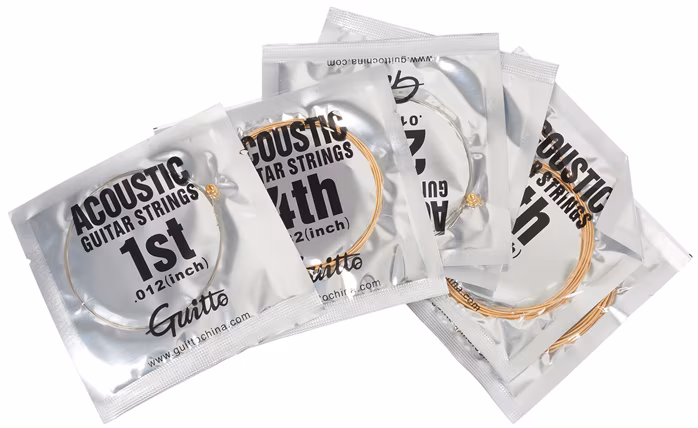 Guitto GSA-012 Acoustic Guitar Strings 12-53 - Stahlseiten für akustische Gitarre