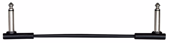 Cascha Advanced Line Patch Cable Flat Black 20cm - Verbindungskabel