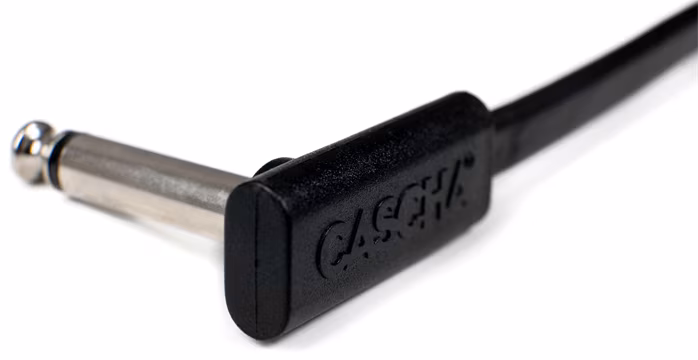Cascha Advanced Line Patch Cable Flat Black 20cm - Verbindungskabel