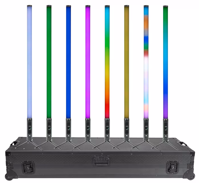 Flash TubeFX 360 IP WDMX SET 8 - LED-Effekt