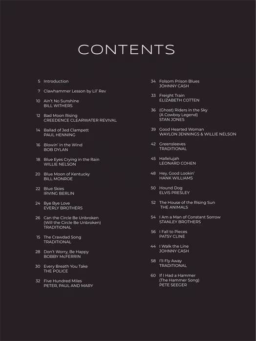 MS First 50 Songs You Should Clawhammer Strum - Noten für Ukulele