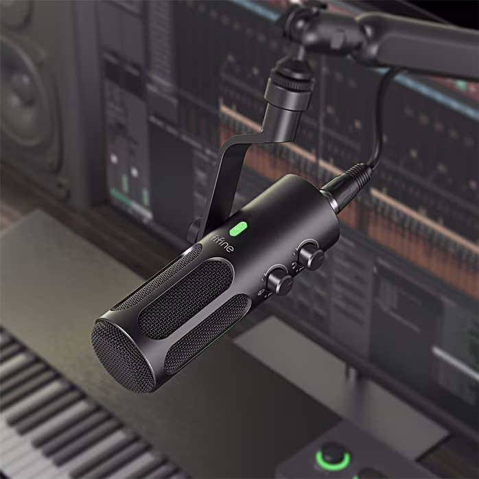 Fifine TANK3 - USB Dynamisches Kopfbügelmikrofon