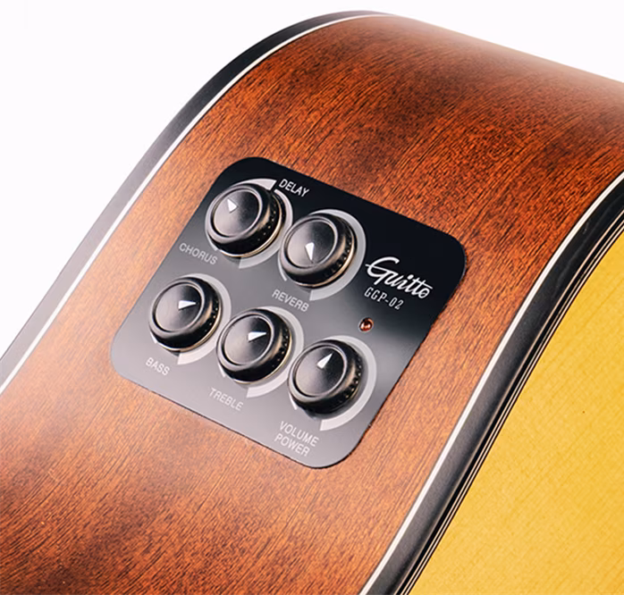 Guitto GGP-02 Resonance Pickup - Aktive Elektronik für Gitarre