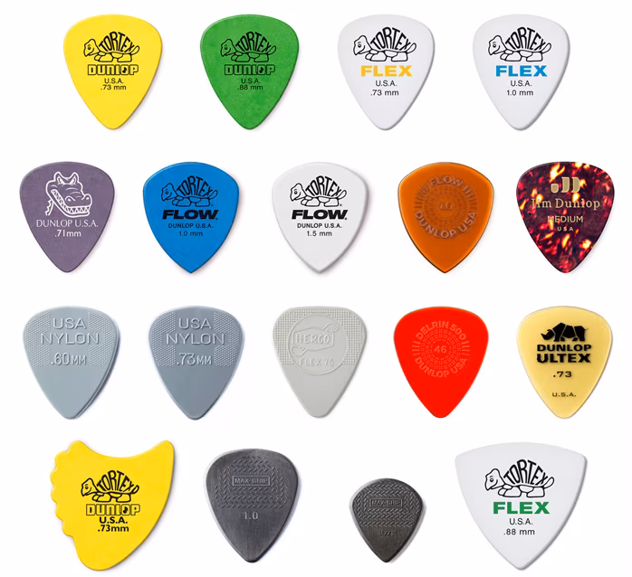 Dunlop Recording Pick Variety Pack - Plektren