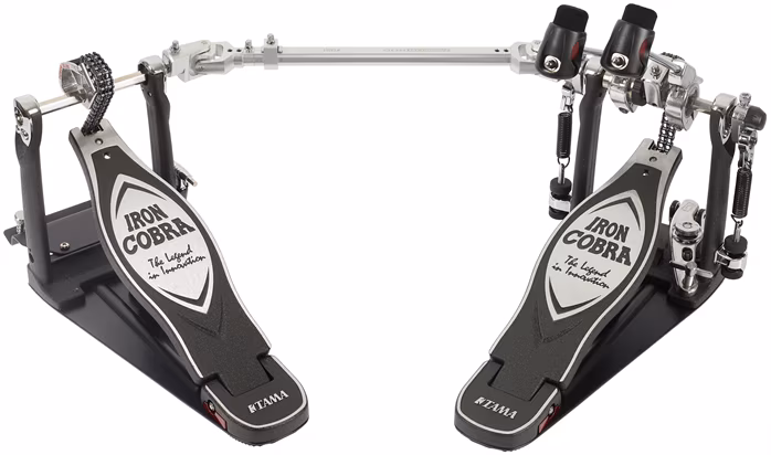 Tama Iron Cobra 900 Power Glide Twin Pedal Mirror Rod Special Bundle Pack - Double-Pedal für Basstrommel