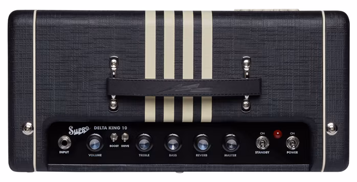 Supro Delta King 10 Black/Cream - Gitarren-Röhrencombo