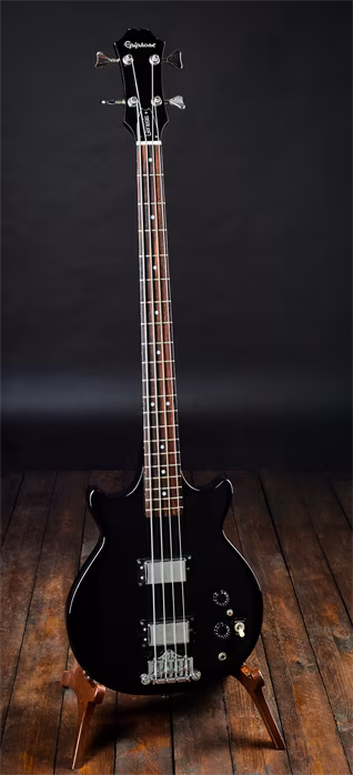 Epiphone 1980 Genesis Bass Ebony - E-Bass
