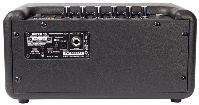 Vintage Retro 15 Black - Modeling-Combo für Gitarre