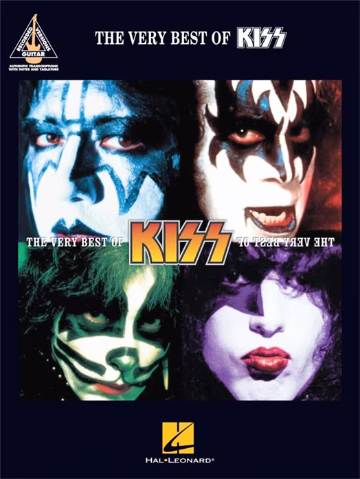 MS The Very Best of KISS - Gitarrennoten