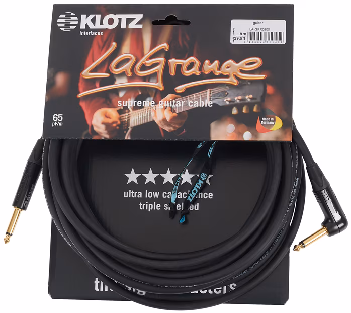 Klotz LA-GPR0900 - Instrumentenkabel