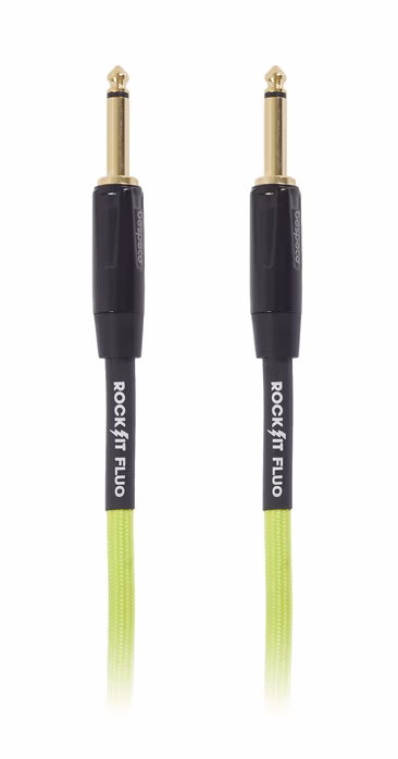 Bespeco ROCKIT FLUO Yellow 4,5 m - Instrumentenkabel