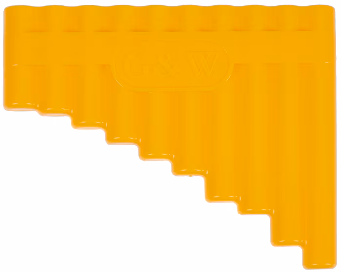 GW Panova flétna pro začátečníky - Žlutá - Panflöte