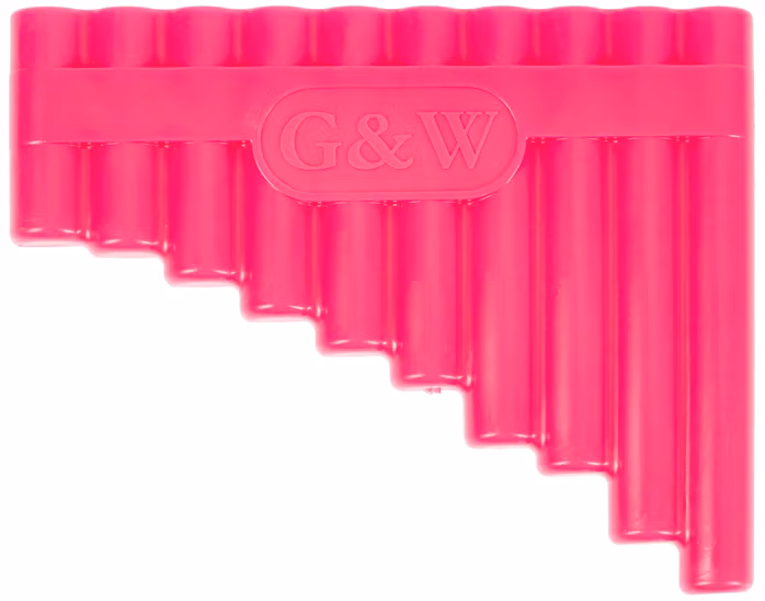 GW Panova flétna pro začátečníky - Růžová - Panflöte