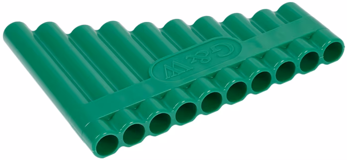 GW Panova flétna pro začátečníky - Zelená - Panflöte