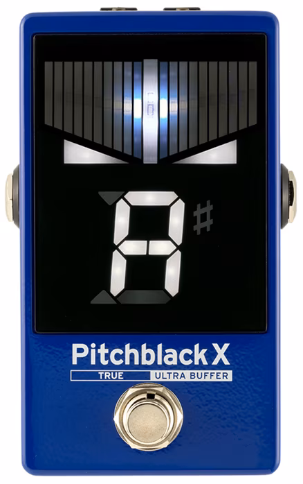 Korg LE Pitchblack X Blue - Pedal-Stimmgerät