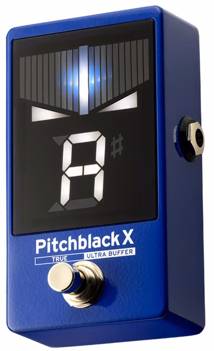 Korg LE Pitchblack X Blue - Pedal-Stimmgerät