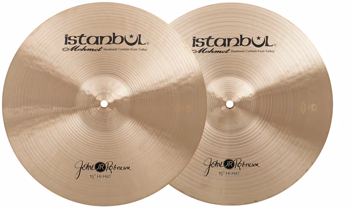 Istanbul Mehmet 15" John Robinson Signature Hi-hat - Hi-Hat-Becken