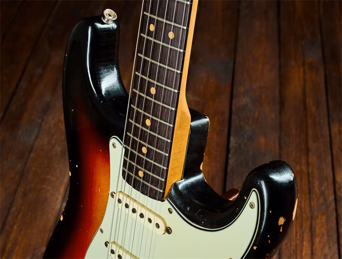 Fender 1963 Stratocaster 3TSB All Original - E-Gitarre