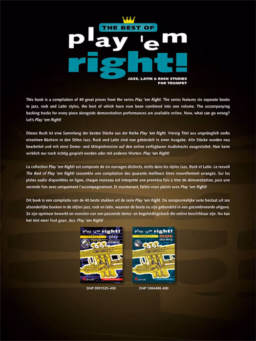 MS The Best of Play 'em Right - Trompete-Noten