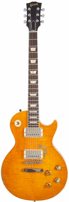 Gibson Custom Kirk Hammett “Greeny” 1959 Les Paul Standard Murphy Lab Aged Greeny Burst - E-Gitarre
