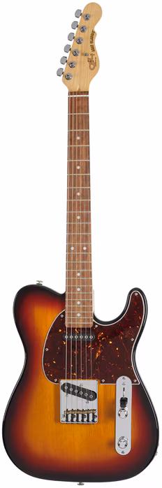 G&L USA Fullerton Deluxe ASAT Classic - 3-Tone Sunburst - E-Gitarre