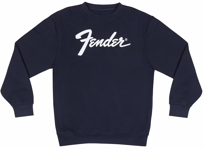 Fender Transition Logo Sweatershirt Navy XL - Sweatshirt