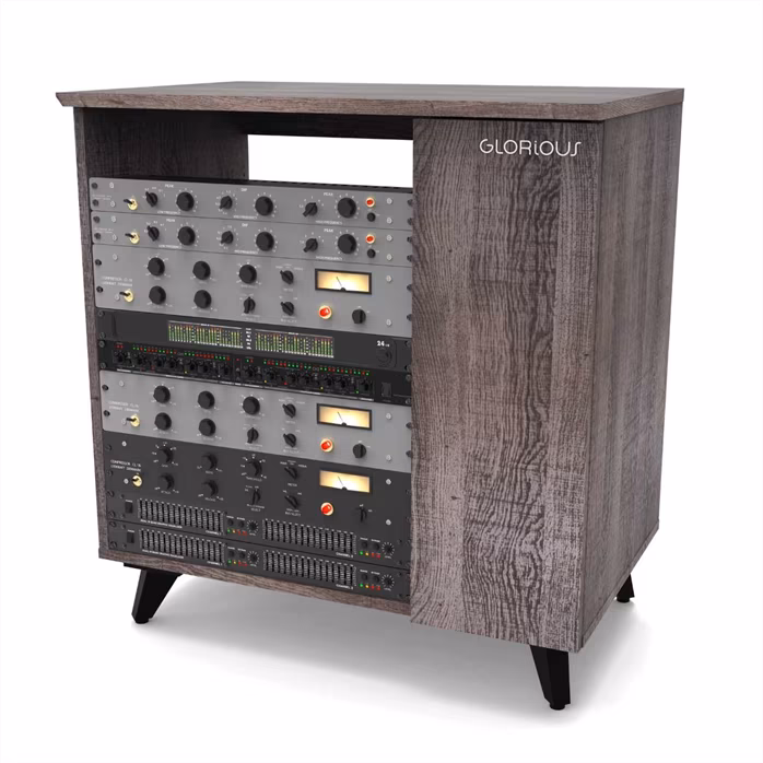 Glorious Modular Side Rack Walnut - Studiomöbel
